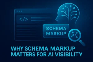 Schema markup - ai visibility