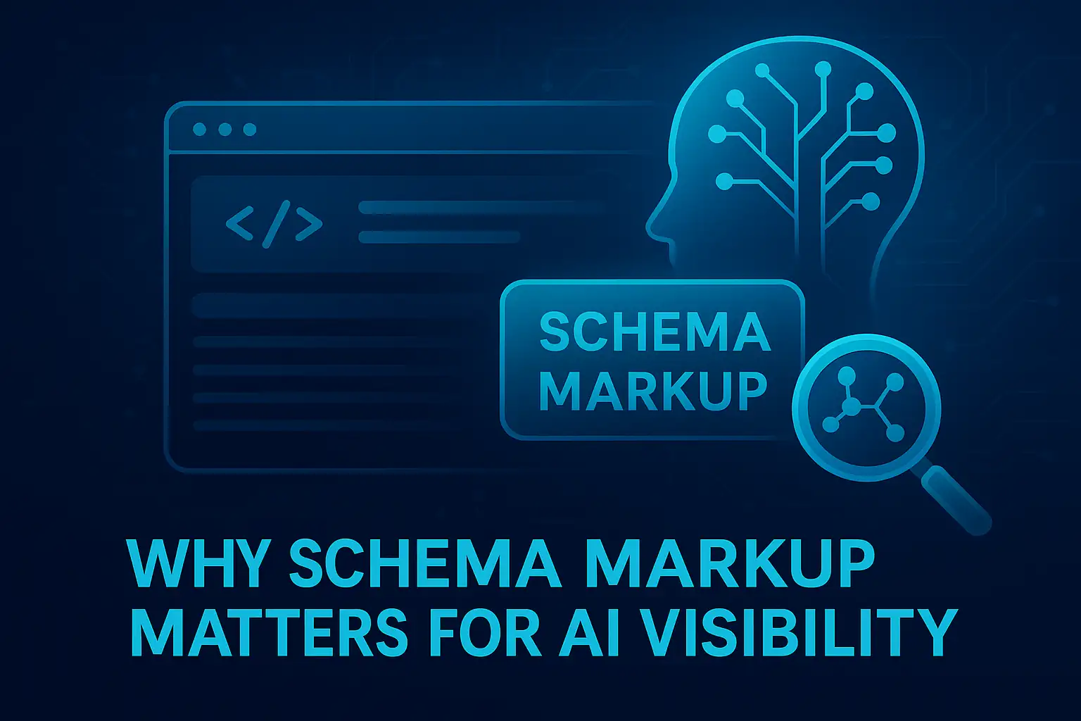 Schema markup - ai visibility