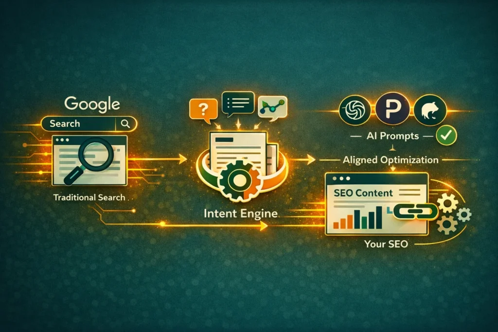 How geoleaper intent engine optimizes ai content