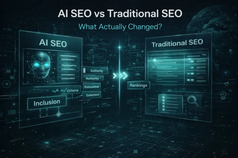 AI SEO vs Traditional SEO: What Actually Changed